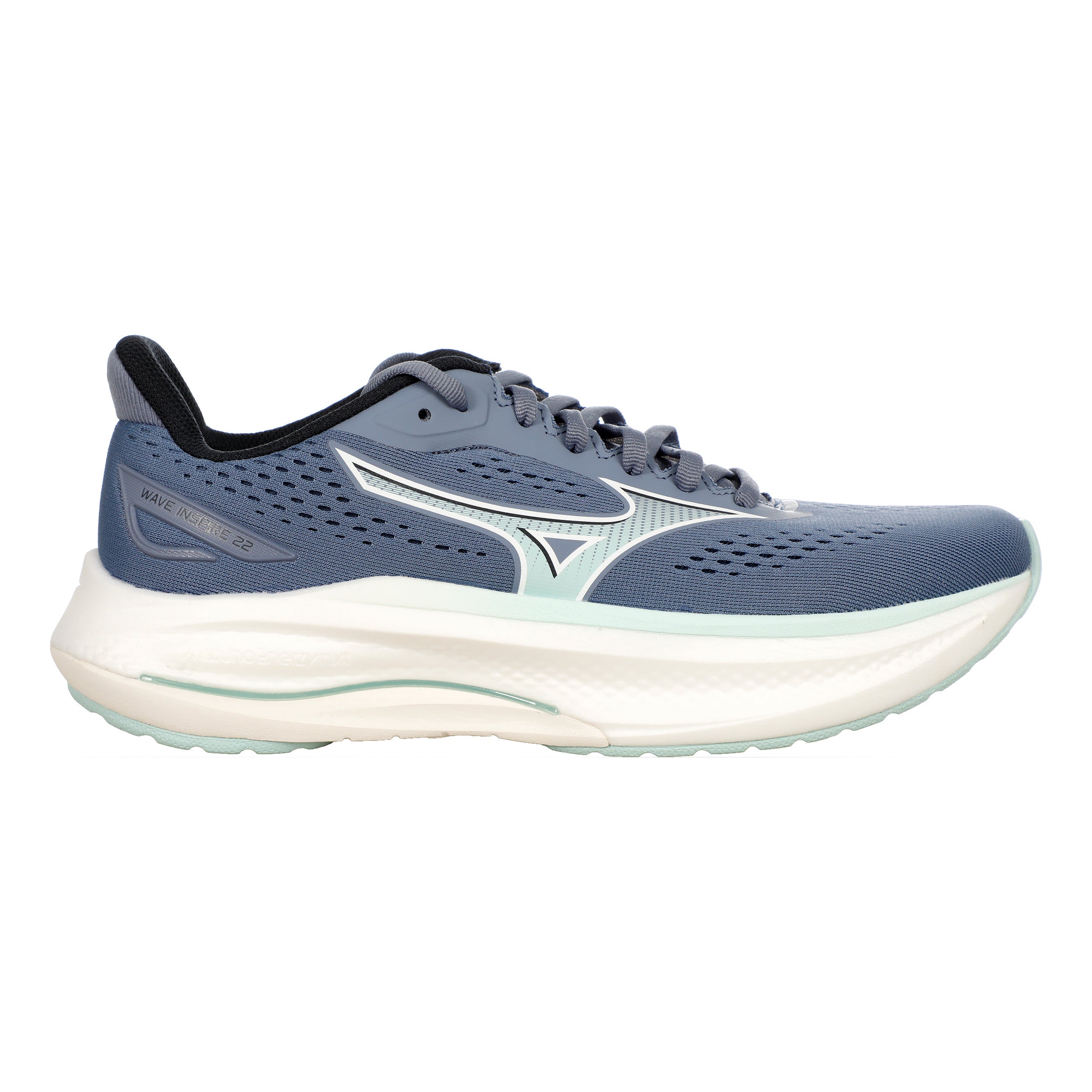 Mizuno Wave Inspire 22 Stability running shoe Women - blue grey, mint